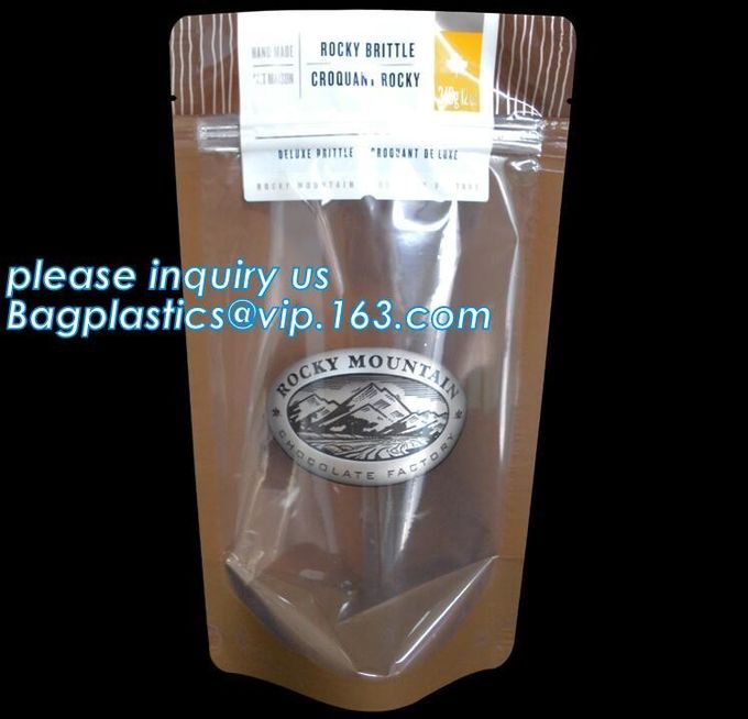 Factory wholesale side gusset clear polybag plastic square flat bottom bopp bag side gusset cello bag bagease bagplastic