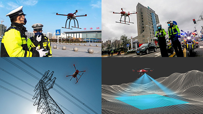 GODO GD-H1 | Unmanned Aircraft Industrial Uav Aerospace Fuselage Drone Quadcopter