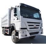 Sinotruk HOWO Used Tri Axle Dump Trucks 6x4 Used Tipper Trucks 375HP