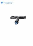 Fibconet Waterproof Connector IP68 Fiber Optic Equipment with LC/UPC Duplex