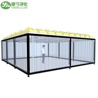 Buy cheap Stainless Steel 304 Class 100000 FFU Clean Room with Air Shower product
