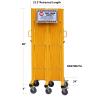 Buy cheap Warehouse Heavy Duty Steel Portable Folding Security Gates With Warning Label from wholesalers