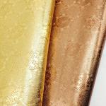 Box Packaging Leather Golden Series Embossed PVC Leather Non Woven