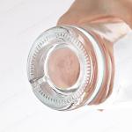 Collar Material Glass 700ml 750ml Thick Bottom Glass Whisky Liquor Bottle for