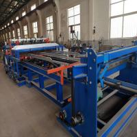 Buy cheap Dia 1.2mm Thom Shaft Mesh Panel Welding Machine dog cage 80rows/min product
