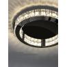 Buy cheap Modern Living Room Lamp Dining Room Led Ceiling Lamp Black Round Crystal Lamp(WH-CA-59) from wholesalers