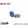 Buy cheap Blue Plastic Fiber Optic Cable Adapter LC / UPC Without Dust Cap from wholesalers