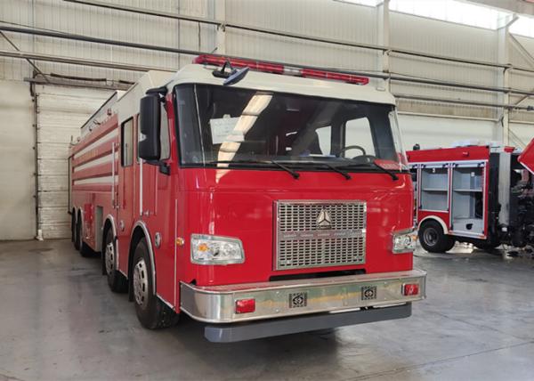 Buy cheap 95Km/H 309kw Steel Combine Diesel Foam Fire Truck from wholesalers