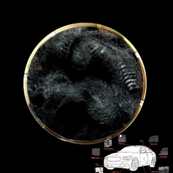 Buy cheap Soft Low Melt Polyester Staple Fiber Psf Black from wholesalers