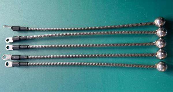 Chassis Electrostatic Grounding Industrial Wiring Harness Stainless Steel Wire