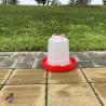 Buy cheap Easy Install Chicken Waterer Red Bird Watering Dispensers Drip Free from wholesalers