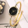 Buy cheap Nonwaterproof Quartz Watch Women'S Gold Bracelet Watch 4mm Band Width from wholesalers