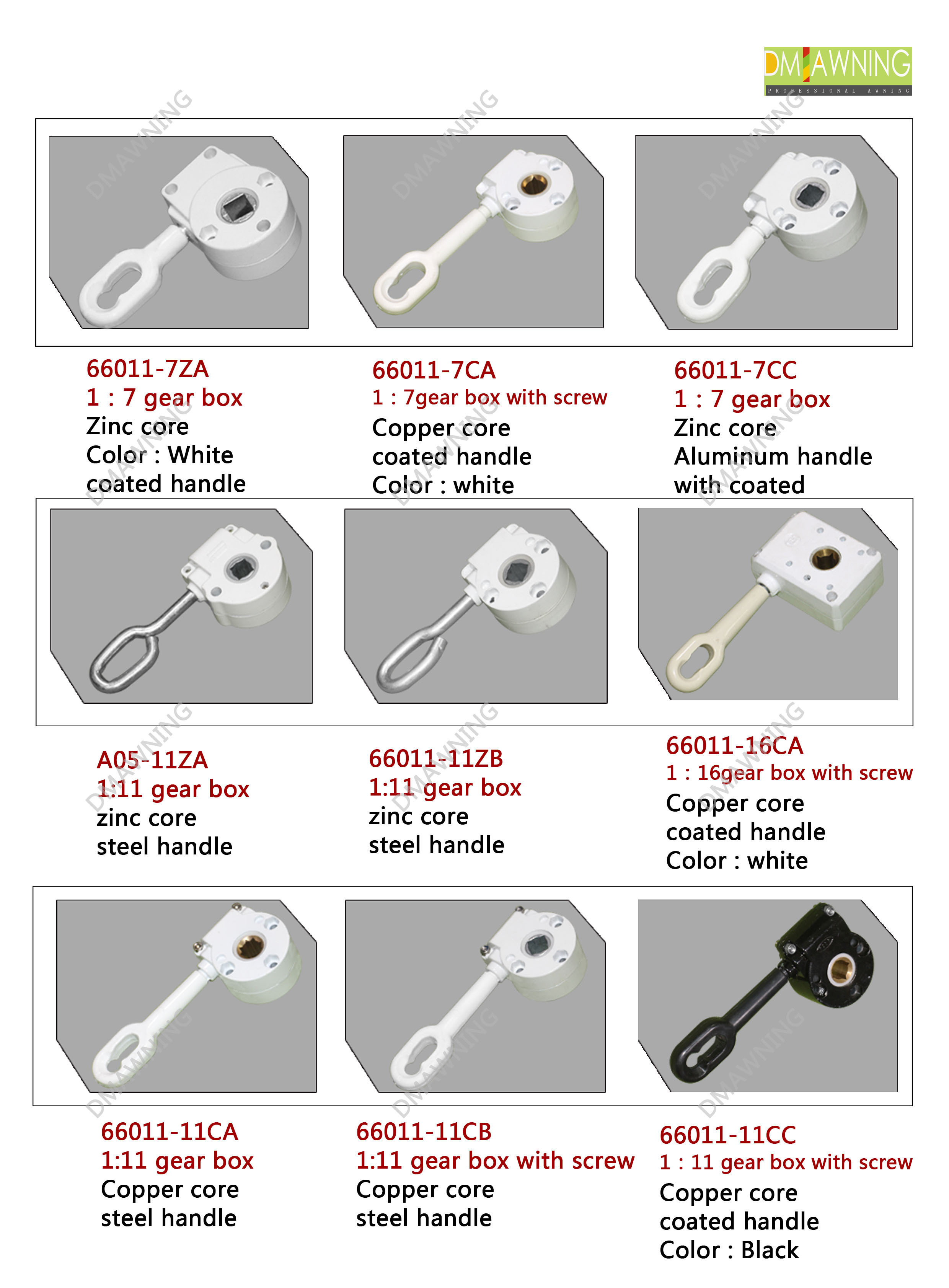 Plastic Retractable Awning Hardware Awning Front Beam Cap Front Bar