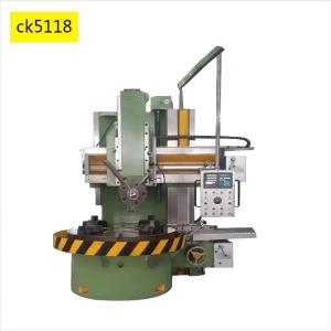 China High Precision Vertical CNC Lathes Lathe CK5118  C5118 Single Column on sale