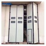 Small Industrial Sliding Folding Doors Insulated Bifold Doors Aluminum 57mm Four