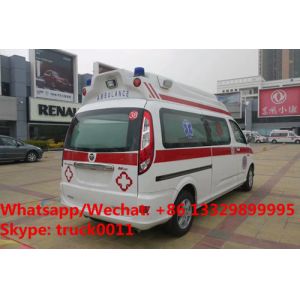 Buy cheap High quality and lower price new FOTON MP E series transiting ambulance vehicle for sale, FOTON gasoline ambulance from wholesalers