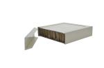 White Strength Cleanroom Panels With Paper Honeycomb Insulation For Food