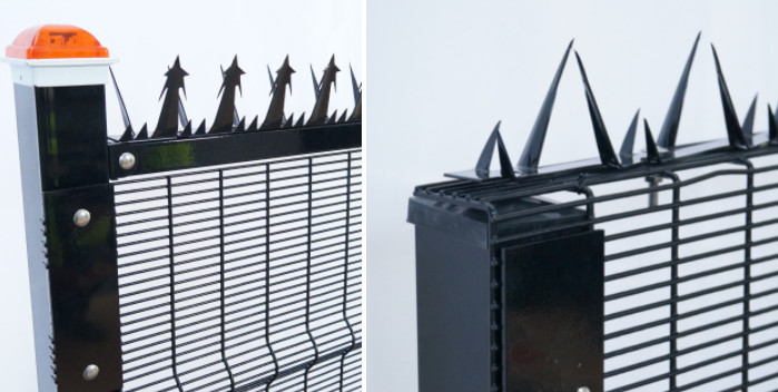 Galvanized 358 Anti Cut Security Fencing For Airport 60mm X 60mm Post