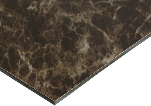Buy cheap RoHS Indoor Decoration 3mm Marble Aluminum Composite Panel from wholesalers