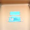 Buy cheap Adult Non Woven Disposable Mouth Mask Office Hospital Blue Color Customized from wholesalers