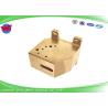 Buy cheap X191A803G52 DEL8800 Brass Lower Roller Block MV Mitsubishi EDM Die Guide Holder from wholesalers