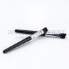 Buy cheap Privated Logo Compact Makeup Brush Plastic Handle Angled Eyeliner Brush 15g from wholesalers
