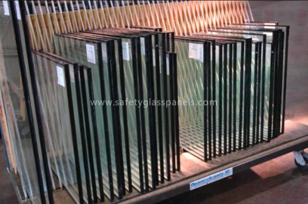 Buy cheap Low Iron Double Glazed Insulated Glass Unit , Hollow Glass Shower Enclosures from wholesalers