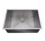 Right Angle Stainless Single Basin Kitchen Sink Undermount 600*450mm