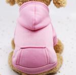 ​Fashion Blank red Dog Winter Apparel Warm Outfits Chihuahua Puppy Clothes