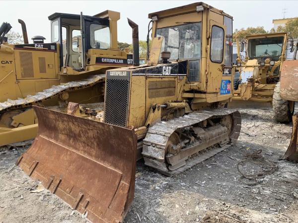 Buy cheap 6 Way Blade Used CAT D4 Bulldozer/CAT D4C Bulldozer CAT 3046 6 Cylinders Engine from wholesalers