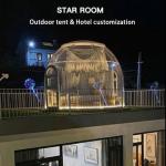 1 - 20mm Starry Sky Room Dining Bubble Tent Sleeping Panoramic Landscape Bubble