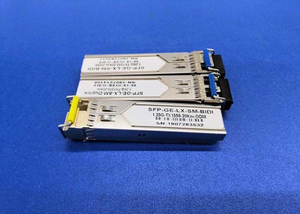 Buy cheap SM 100BASE LC Single Mode Fiber Module 1310nm Laser RX1550nm Distance 40KM from wholesalers