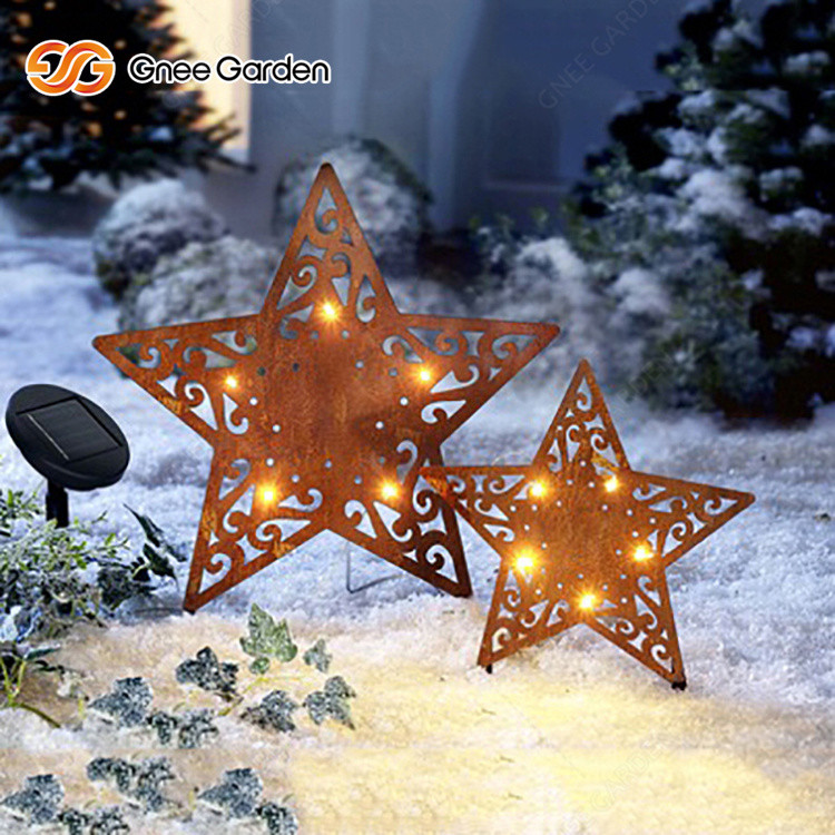 Corten Steel Rush Metal Laser Cutting Crafts Corten Steel Garden Ornament