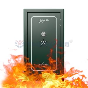 Buy cheap 1400 Degree UL Lock Gun Safes Box With 75Mins Fireproof Rating Safe Gun Cabinets from wholesalers