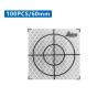 Buy cheap 100Pcs Size 20/30/40/50/60MM Reflector Sheet For LeicCa Total Station Survey Geography White Target Sheet Reflective Sticker from wholesalers