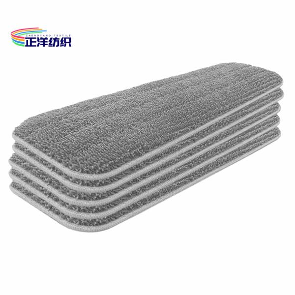 Buy cheap Sponge Layer Microfiber Wet Mop Head 5.5"X16" Velcro System Grey Mop Head from wholesalers
