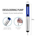 Plastic Desoldering Vacuum Pump , Green DP012 Vacuum Solder Removal Tool