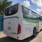Guangtong Used Electric Bus 46 Seats Used Travel Bus Produced In December 2017