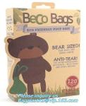 Cornstarch 100% Compostable Biodegradable Dog Poop Bags, Dispenser With Recycle