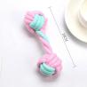 Buy cheap Dog Toys Fashionable Interactive Pink TPR Rope Interactive Chew Cleaning Tooth from wholesalers