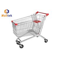 Buy cheap Power Coated European Style Small Grocery Shopping Carts Custom Logo Printing product