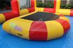 D shape water trampolin,half moon water trampolinme, jumper trampoline