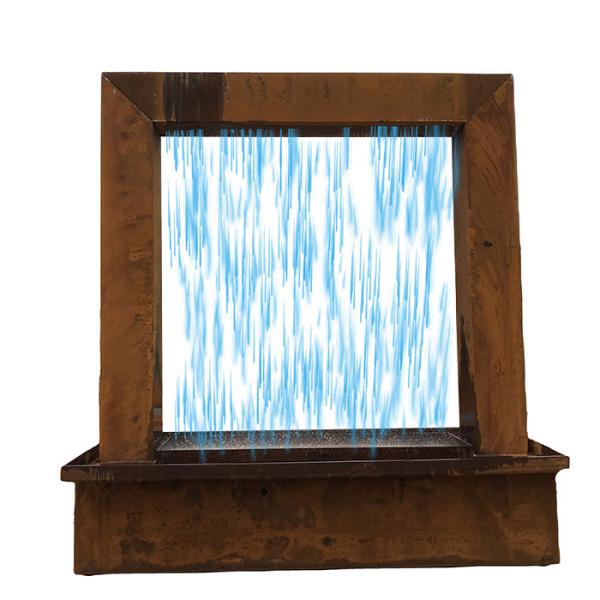 Buy cheap Highly Weather Resistant Corten Steel Water Feature OEM from wholesalers