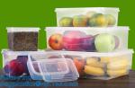 Glossy high quality acrylic storage box,Plastic Round Shape Clear Fresh Box,Food