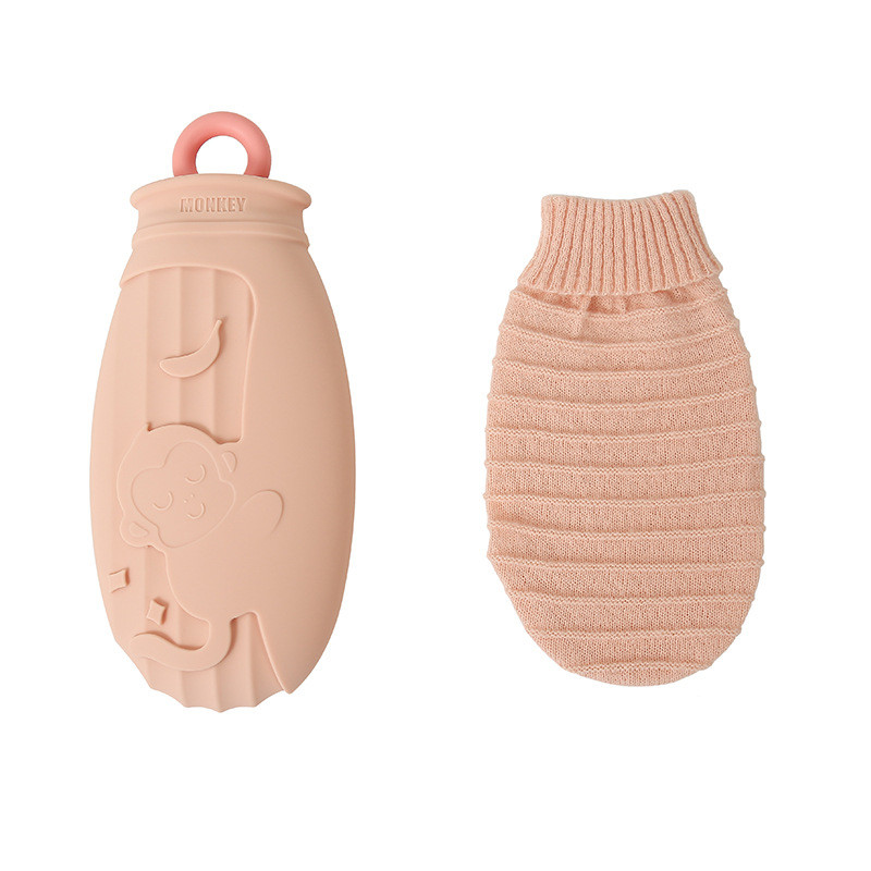 Large Classic BPA Free Silicone Hot Water Bag For Neck Shoulder And Hand Feet Warmer