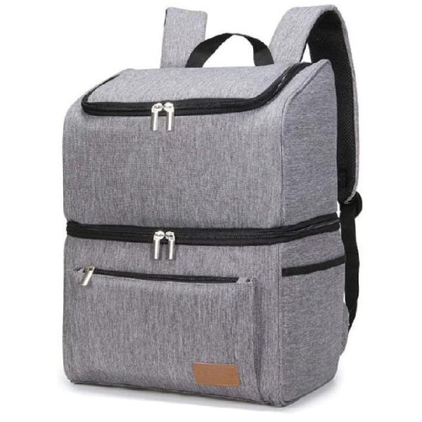 Buy cheap 32 Cans Double Decker 1680D Oxford Soft Sided Lunch Cooler from wholesalers