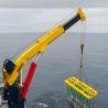 Buy cheap 10 Ton Pedestal Marine Hydraulic Crane with 12m~35m Span from wholesalers