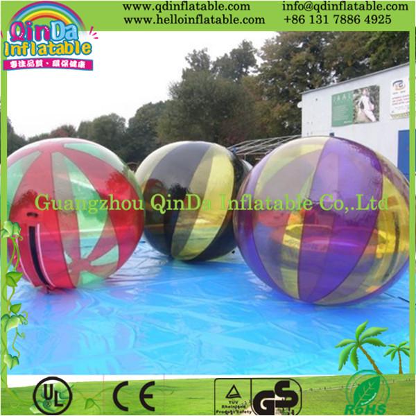 Buy cheap QinDaTransparent dia 2m water walking ball/ inflatable water balls price water zorb ball from wholesalers