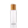 Buy cheap 60ML Clear Plastic Pet High Qulity Bamboo Cosmetic Bottles Empty Lotion Bottles from wholesalers