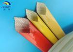 water &oil & benzene proof and soft UL polyurethane fiberglass sleeve